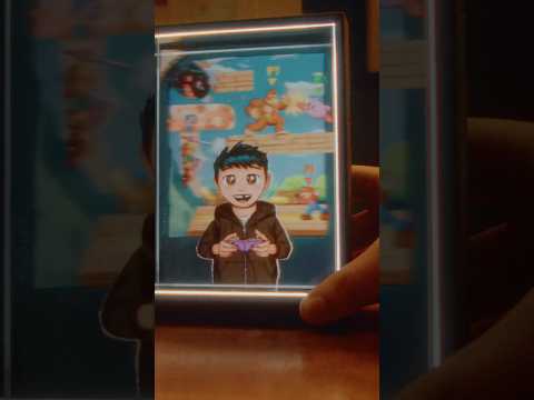 This holographic display is INSANE #shorts #digitalart #illustration #3d #3dart #drawing #procreate