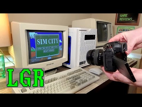 Recording CRT Computer Monitors