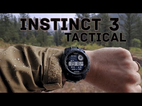 Garmin Instinct 3 Tactical: New Features