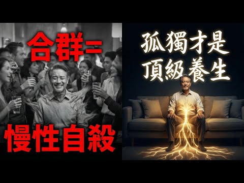 人過五十，沒人理你是天大的福氣！揭秘強者才懂的“能量回收”法則 | 孤獨 | 獨處 | 中年危機 | 能量回收 | 自我價值 | 內向探索 | 強者思維 | 無效社交 | 精神內耗 | 晚年智慧