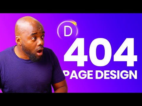 How to Create a Custom 404 Page - Divi theme builder
