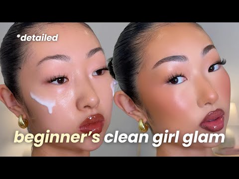 how to do clean girl makeup *for BEGINNERS* | MAKEUP 101