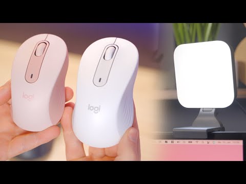 Perfekte kabellose Maus für JEDEN! & Must-Have für Video calls/Streaming! Logitech M650 & Litra Glow
