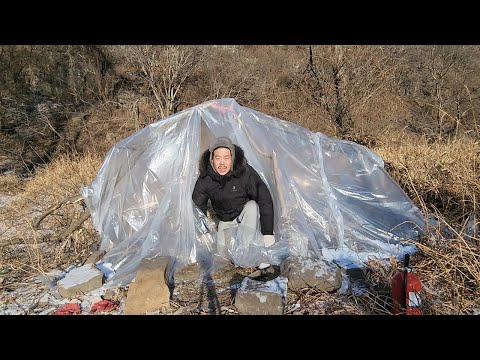 영하 10도 산속에서 살아남아보자!