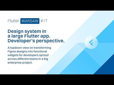 "Design system in a large Flutter app. Developer’s perspective." – Design system in banking app