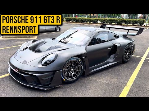 Porsche 911 GT3 R Rennsport Walk Around. Full Exposed Carbon Body