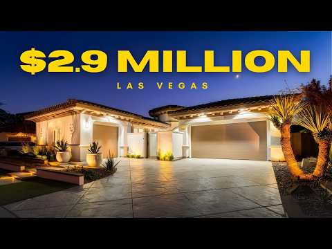 Inside a $2.99M Fully Renovated Single-Story Estate in Las Vegas | Luxury Las Vegas Home for Sale