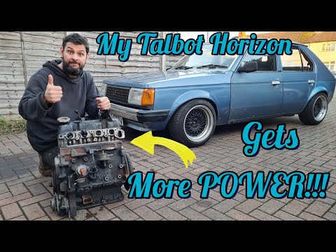 My Talbot Horizon gets more from a bigger engine on bike carbs