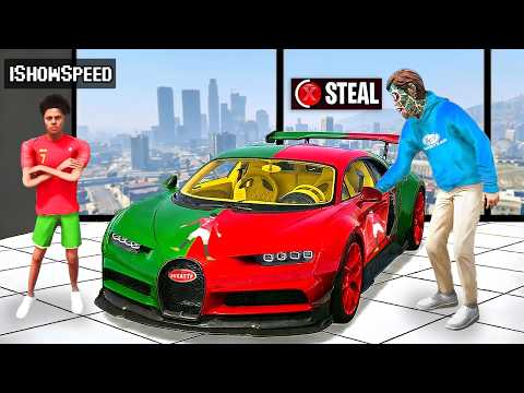 I Stole Every iShowSpeed Supercar in GTA!