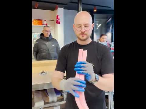 We Made Santa Claus In Front of A Live Audience (Candy Making is Awesome)