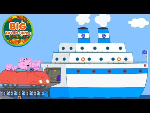 Peppa Pig Goes on a PARIS Holiday Adventure 🇫🇷 Boat Trip to Eiffel Tower | Full Episodes | 22 Mins