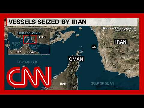 Iran says it seized 2 ships crossing Strait of Hormuz