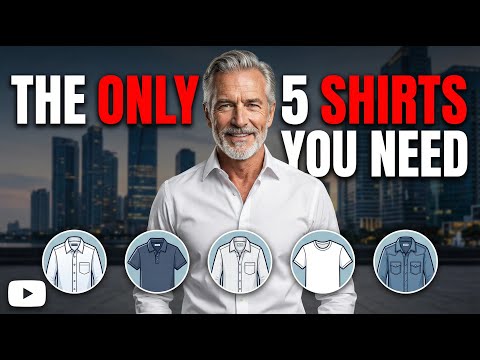 The Only 5 Shirts Every Man Over 50 Needs | Timeless Style Guide