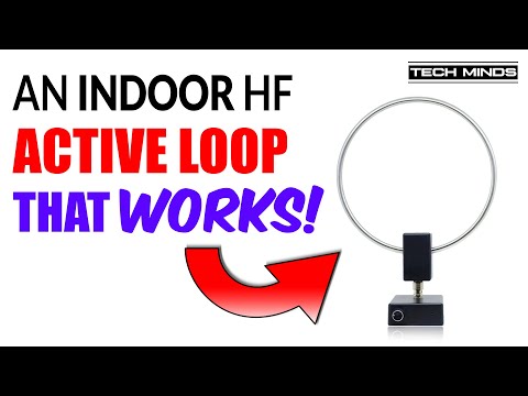 GA-450 Portable Active Small Loop HF Antenna