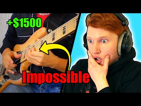 I Gave Him A $1500 BASS For This UNBELIEVABLE Solo
