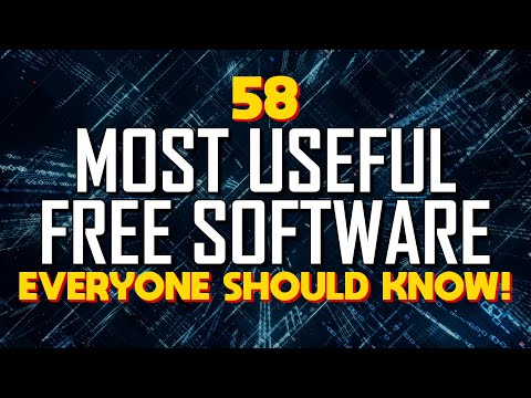58 Most Useful FREE SOFTWARE Everyone Should Know!