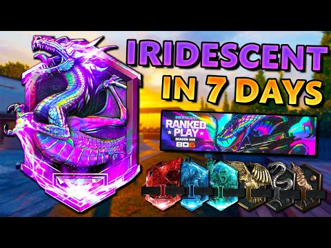 I reached IRIDESCENT in Black Ops 6 Ranked Play in 7 DAYS!