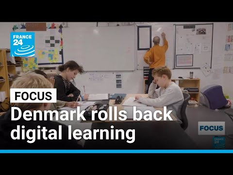Back to textbooks: Denmark rolls back digital learning • FRANCE 24 English