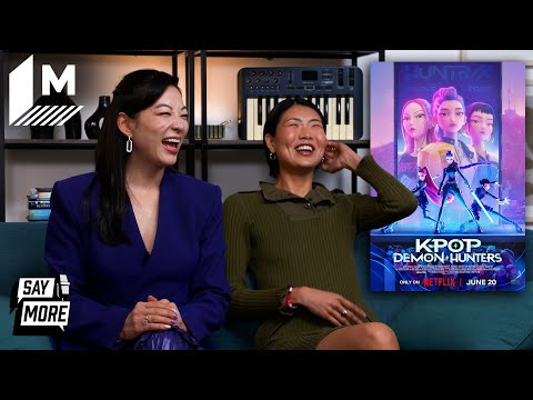 'KPop Demon Hunters' stars react to fans' TikTok videos | Say More