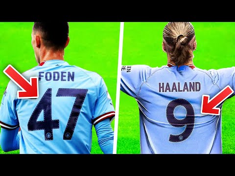 Die seltsamsten TRIKOTNUMMERN von Fußballspielern!