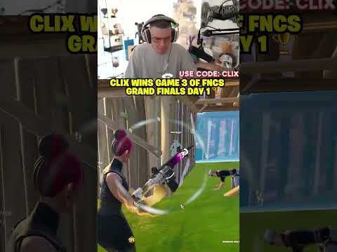 Clix WINS Game 3 of FNCS Grand Finals Day 1 🏆