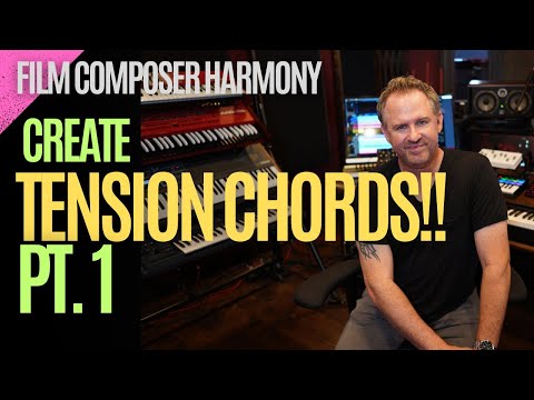 Learn CINEMATIC CHORDS and harmony that create TENSION SHAPES for film composers.