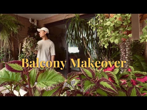 Transforming My City Balcony into a Lush Garden Retreat | Vlog