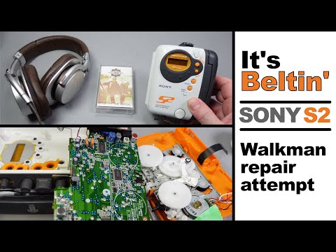 SONY S2 Sports Walkman repair attempt