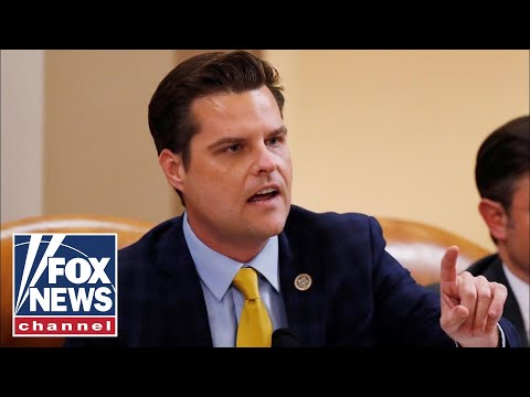 Gaetz explodes at impeachment witnesses: You don't get to interrupt me