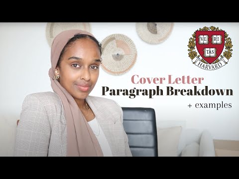 How Harvard Teach Their Students To Write A Cover Letter | & Harvard Cover Letter Examples*