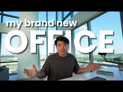 My brand new office (tour)