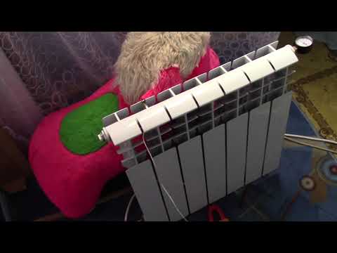 Тен в батарею 700 ват 220 вольт \  Радиатор на  6 секций \ Ключ для разборки секций батареи.