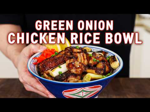 Got Green Onion? Try This 15 Minute Chicken Rice Bowl That Will Change Your LIFE!