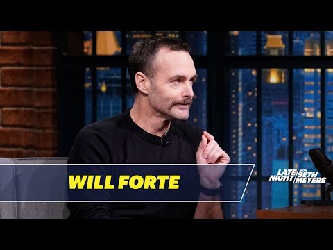 Will Forte Regifted a Pillow with a Very Graphic Picture on It to His Mom
