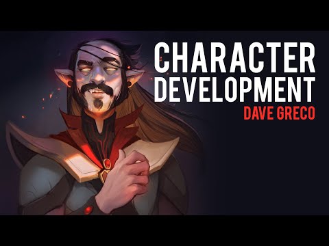 Character Concepting Process - Loose Sketch to Final Painting