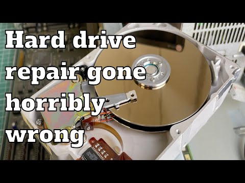 Hard Drive Repair Gone Horribly Wrong