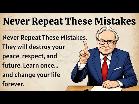 Never Repeat These Mistakes | Motivational Video π₯ | Graded Reader β
οΈ | Improve Your English Fluency