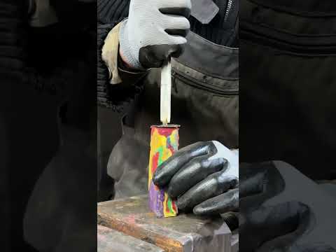 Crafting a Knife from Raw—The Skill of a Master Blacksmith! 🔥🔪