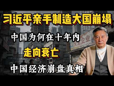 习近平亲手制造大国崩塌：中国为何在十年内走向衰亡？揭开中国经济崩盘真相！房地产崩盘、民企覆灭、人口危机 #中国经济 #习近平 #房地产崩盘 #民营经济 #人口危机 #中国真相 #经济危机 #人口危机