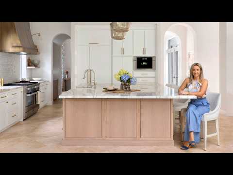 Tour This STUNNING Luxurious Transitional Coastal Home