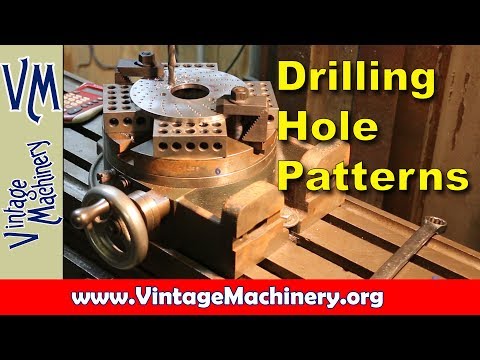 Machining Dividing Head Index Plates:  Drilling Hole Patterns