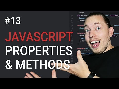 13: What are JavaScript Properties and Methods | Properties and Methods | JavaScript Tutorial