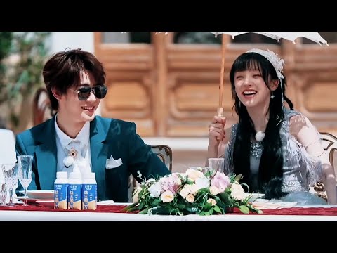 Yuqi and Zhenyuan on the same team