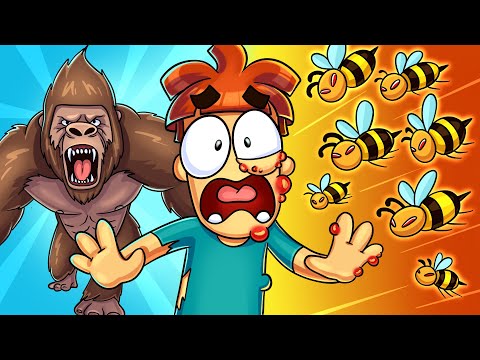 Ты против животного мира! Кто выживет?!