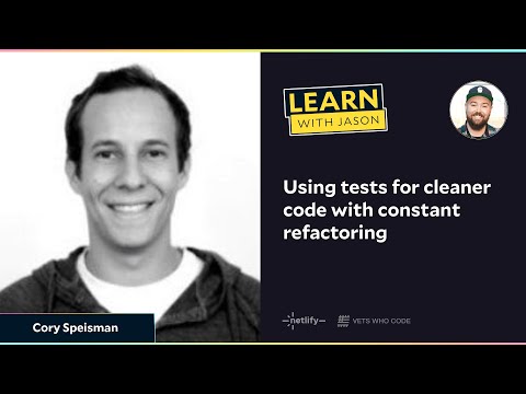 Using tests for cleaner code with constant refactoring