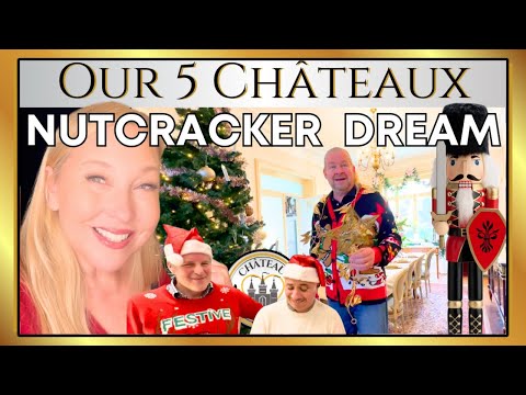 We Turned Our French Chateau into a Nutcracker Fairytale 🏰 💖