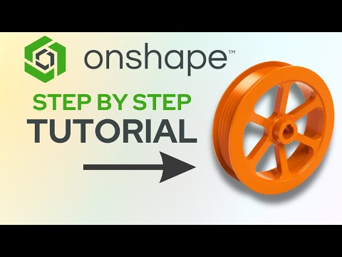 Onshape Beginners Pump Pulley Tutorial | Step-by-Step CAD Guide by TooTallToby