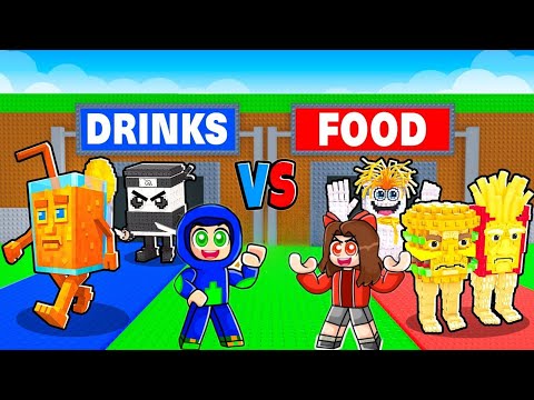 FOOD Vs DRINK in Steal A Brainrot !! 