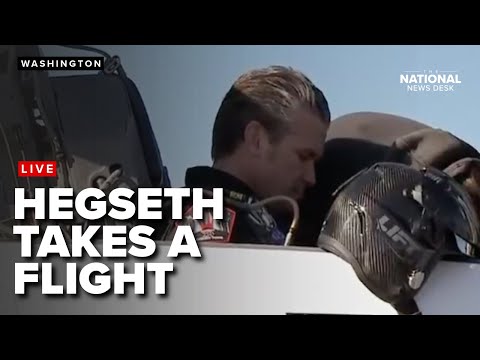 Hegseth In Cape Canaveral for his Arsenal of Freedom tour