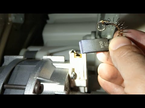 Replacing the brushes in a Bosch Classixx 5 washing machine